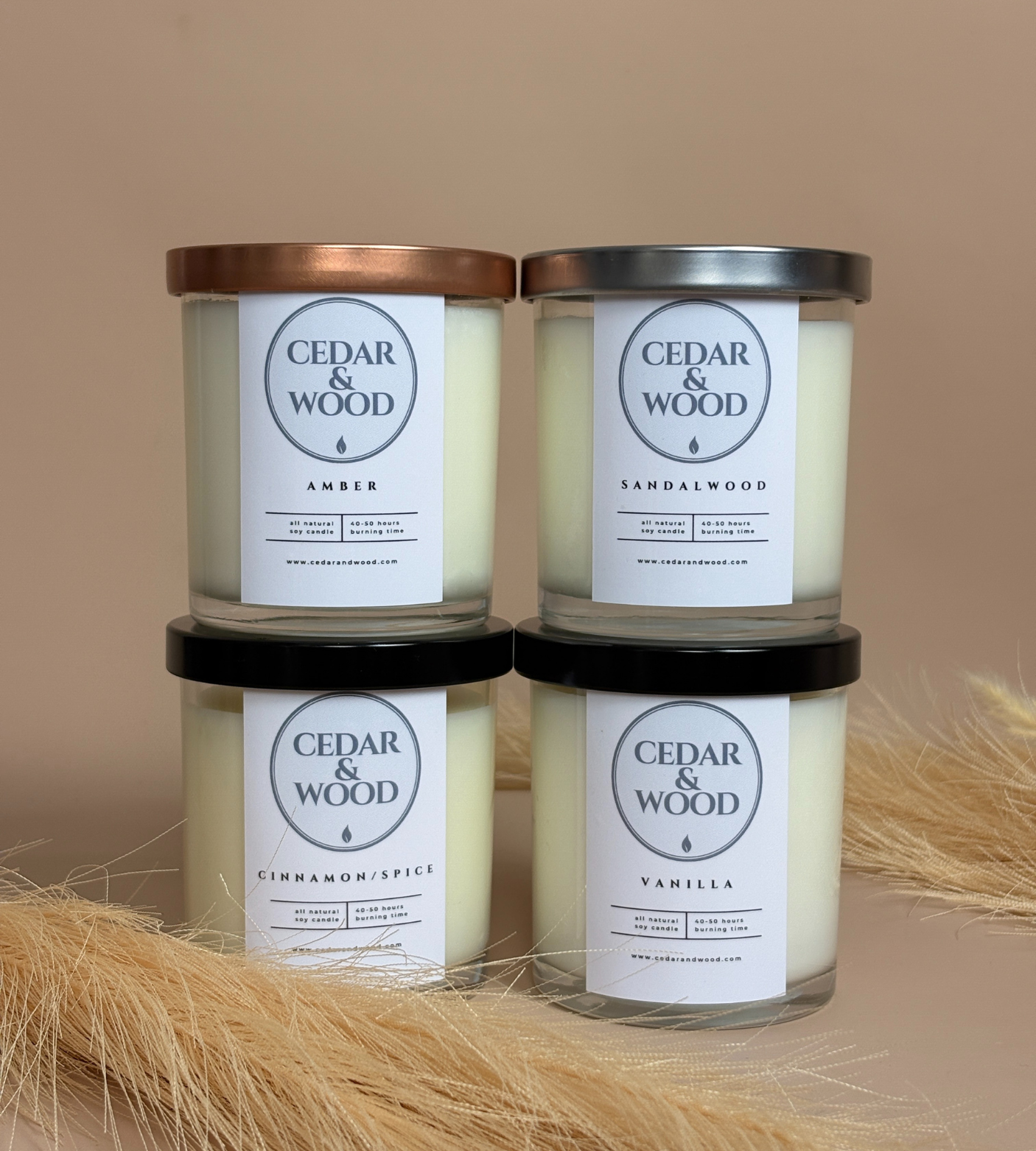 Warm & Cozy Candle Bundle | 4 Comforting Scents