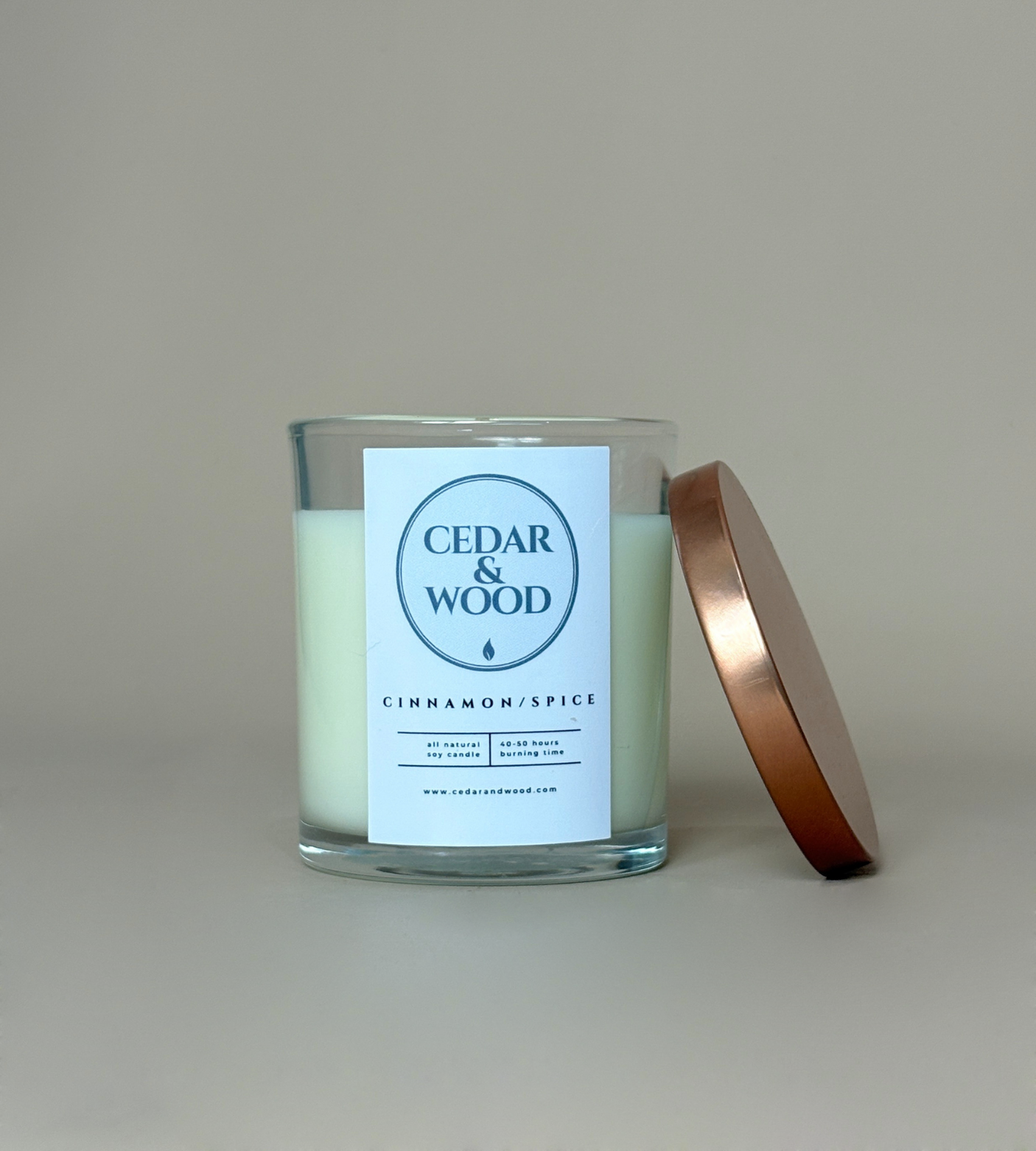 Cinnamon/Spice Scented Candle
