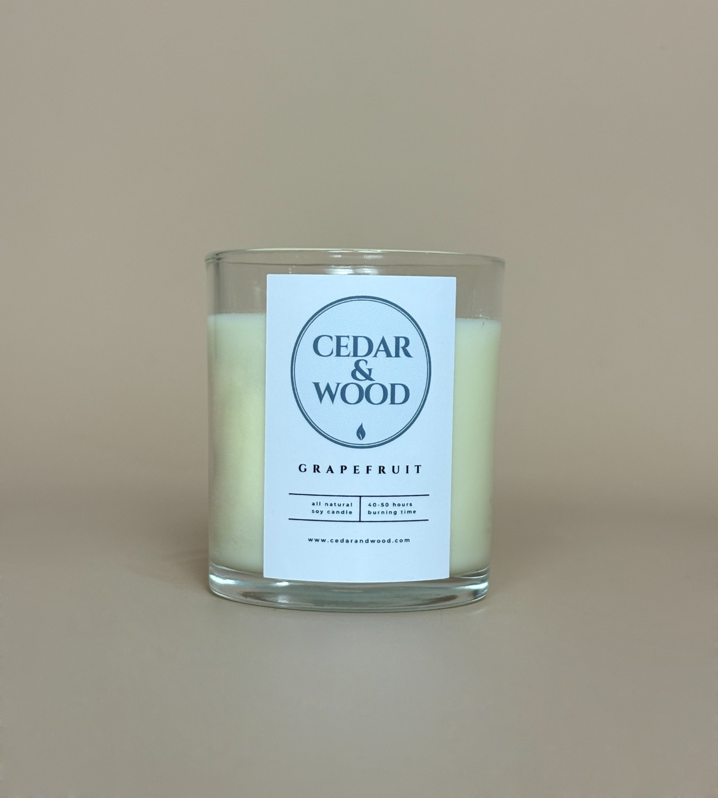 Grapefruit Scented Candle
