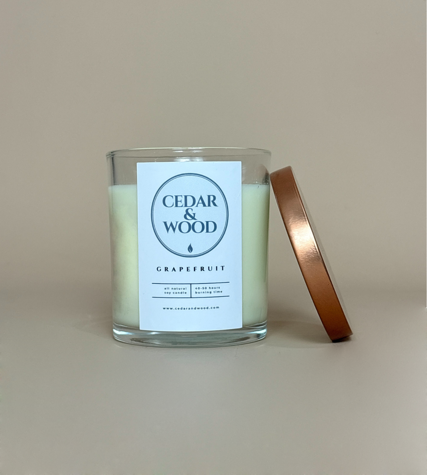 Grapefruit Scented Candle