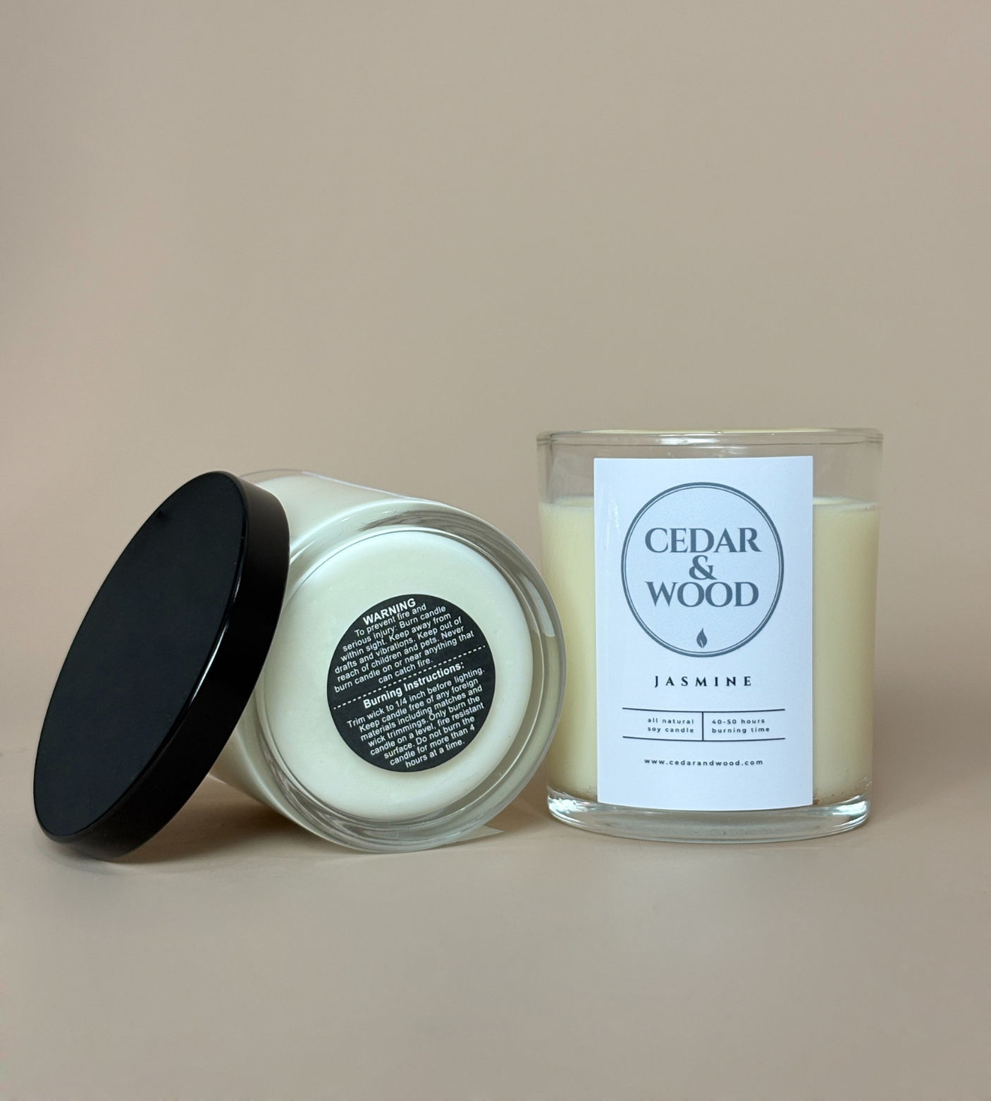 Jasmine Scented Candle