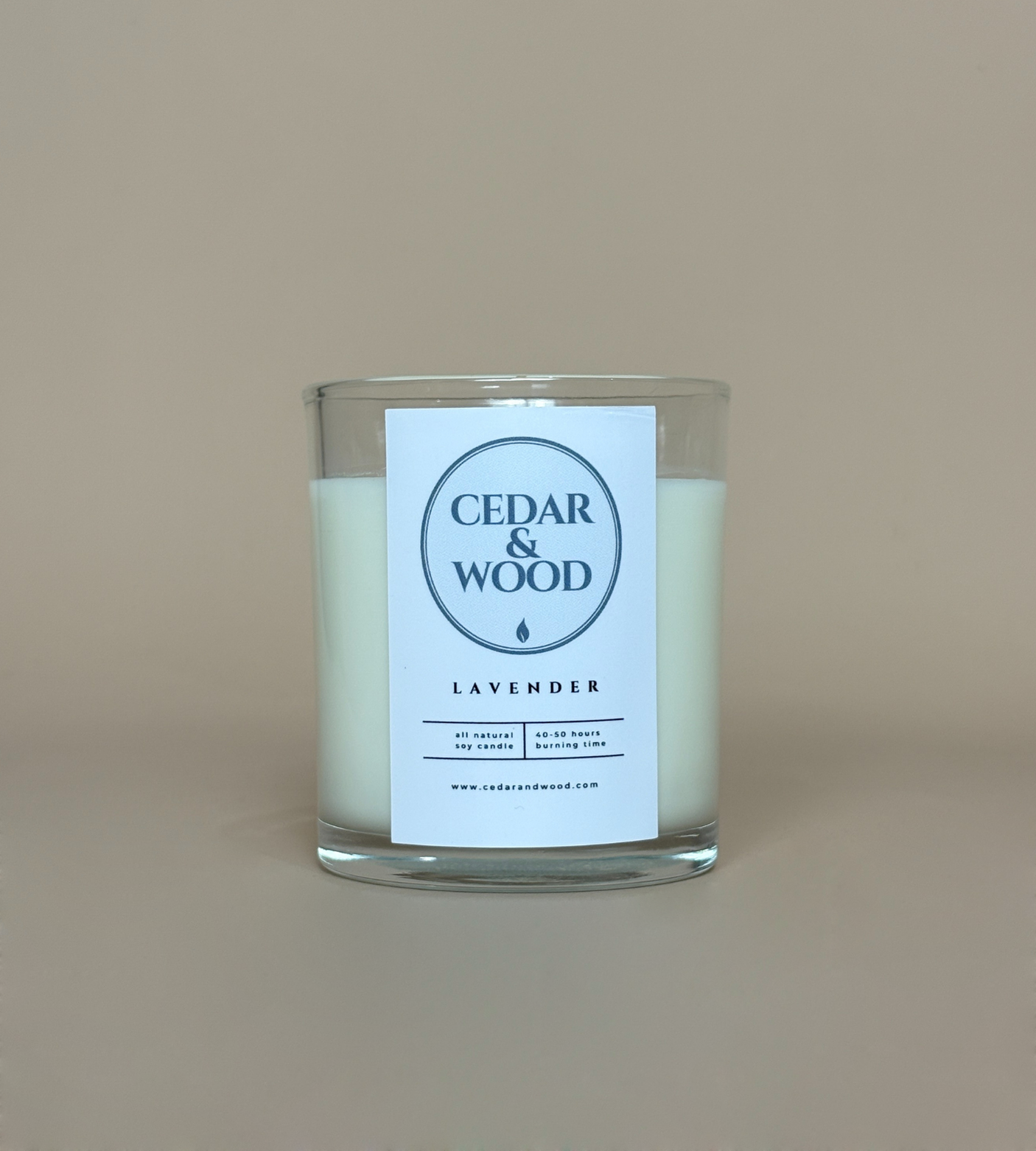 Lavender Scented Candle