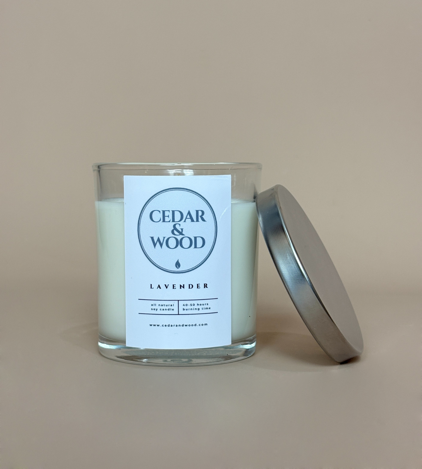 Lavender Scented Candle