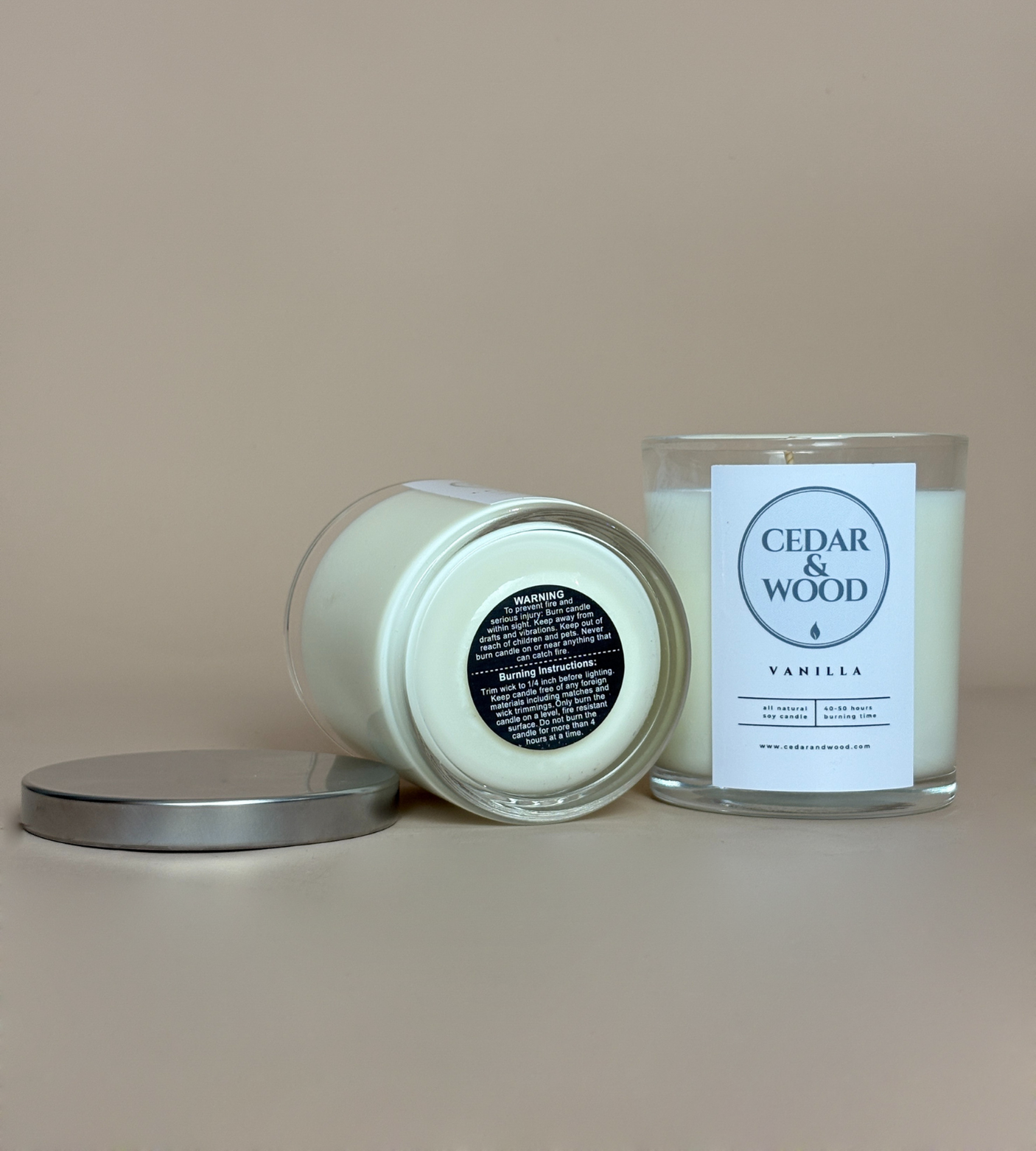 Vanilla Scented Candle