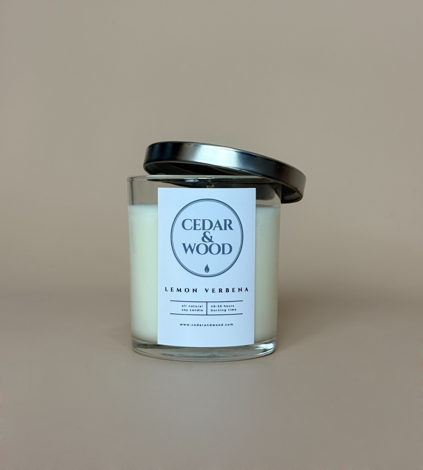 Lemon Verbena Scented Candle