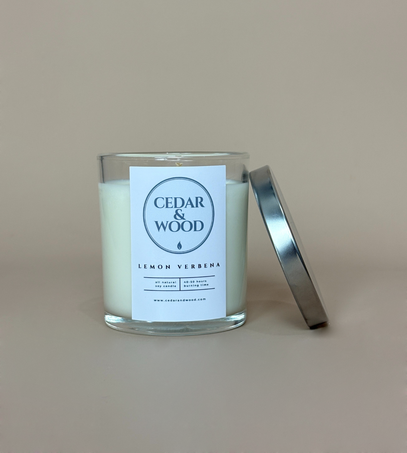 Lemon Verbena Scented Candle