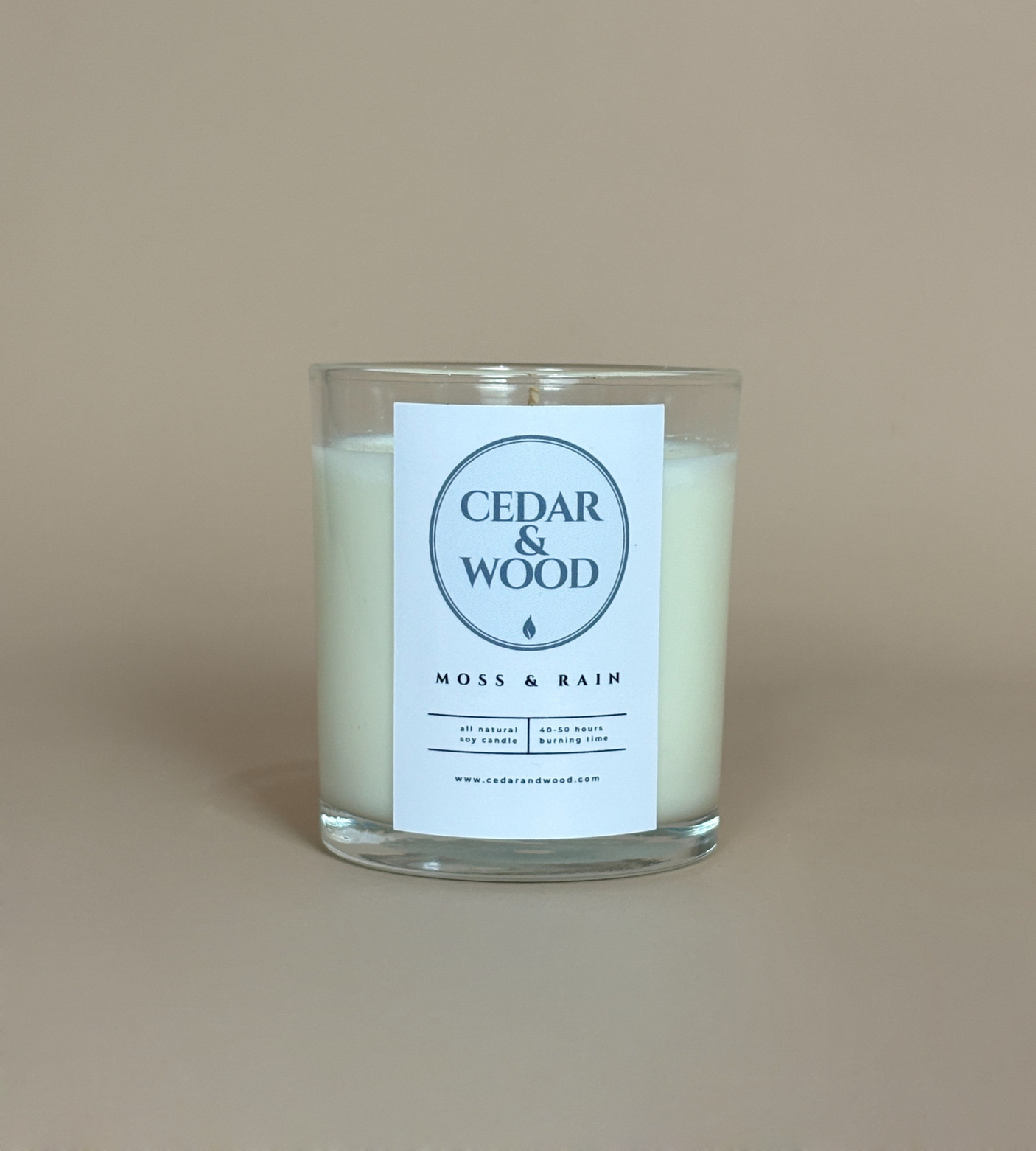Moss & Rain Scented Candle