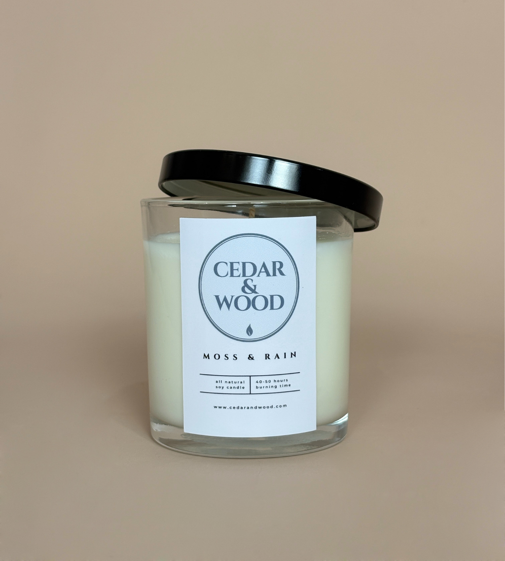 Moss & Rain Scented Candle