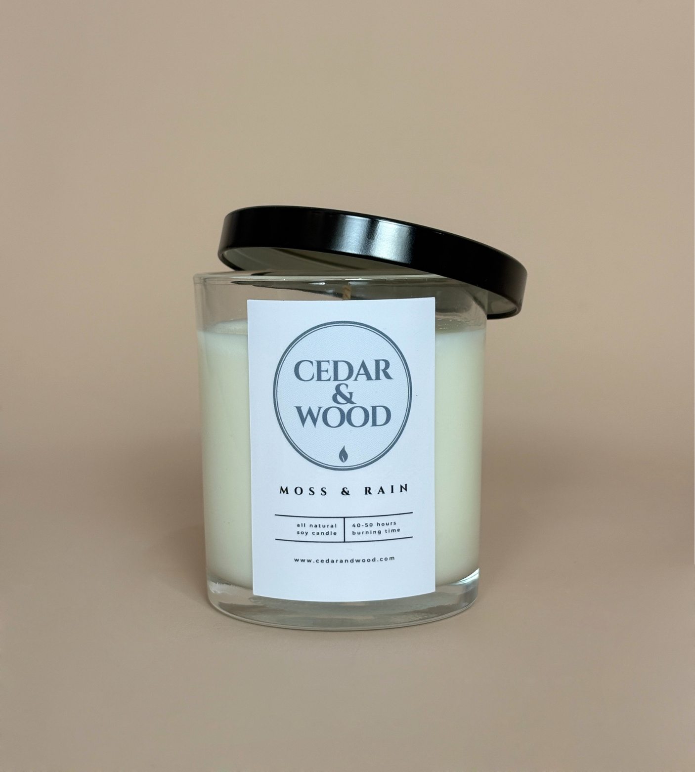 Moss & Rain Scented Candle