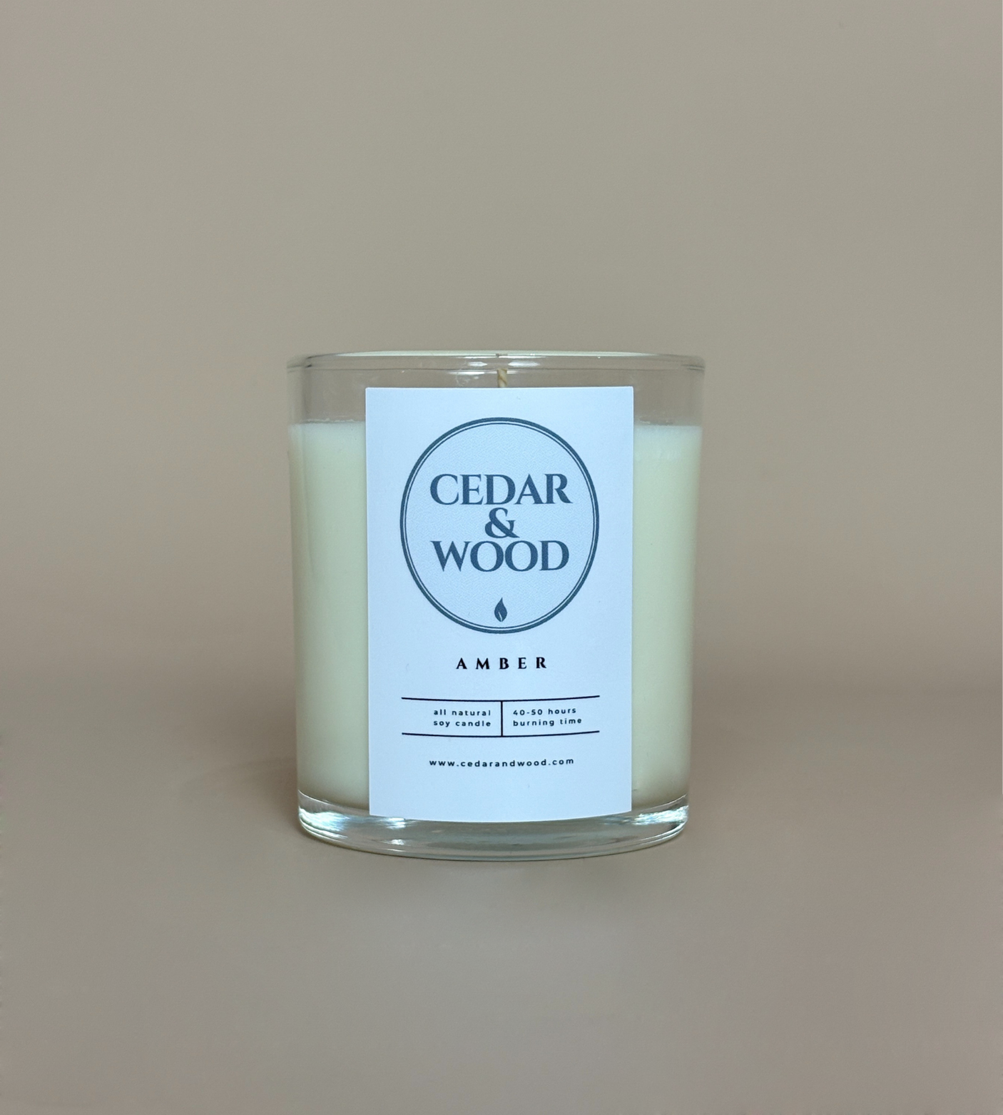 Amber Scented Candle