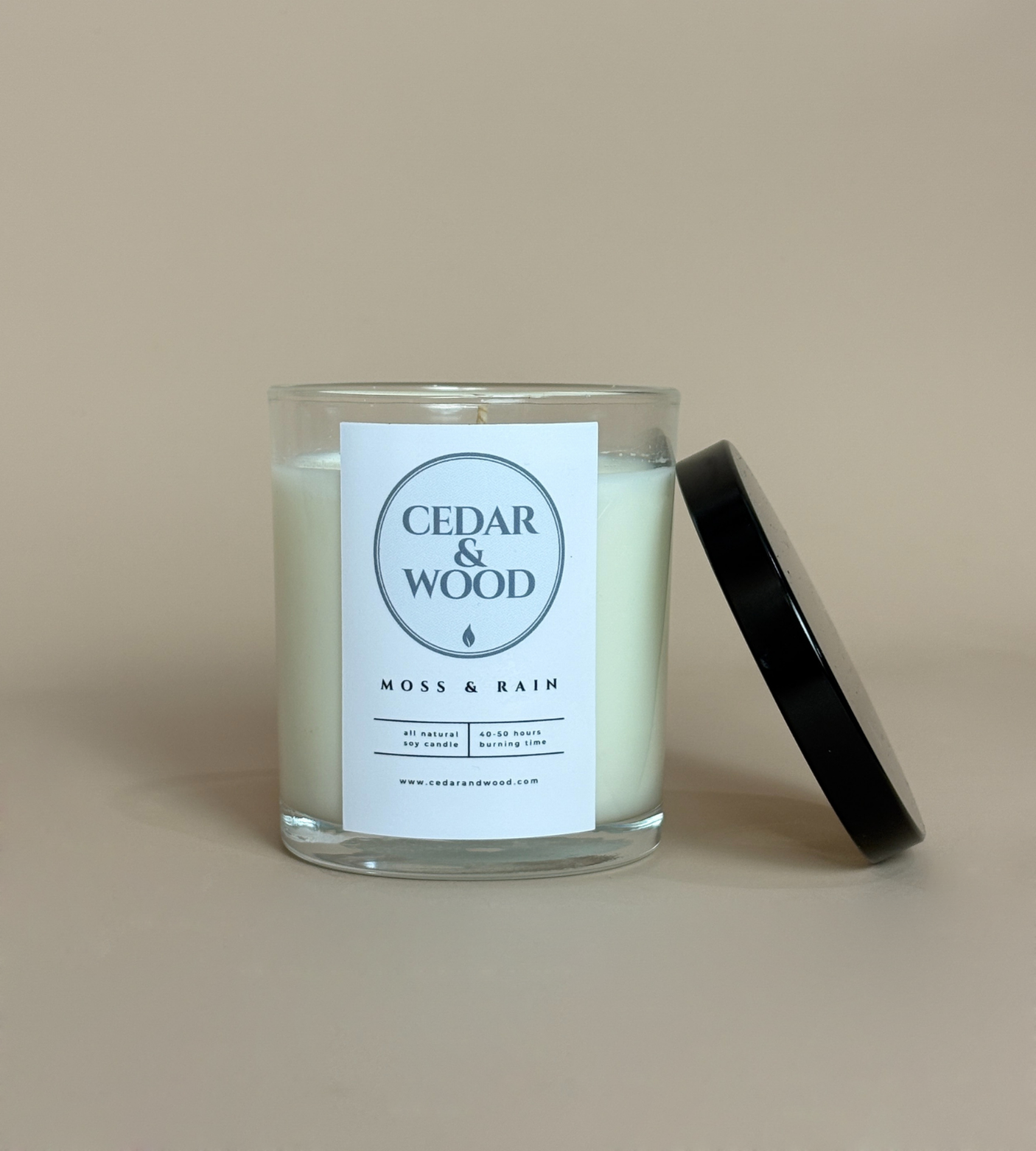 Moss & Rain Scented Candle