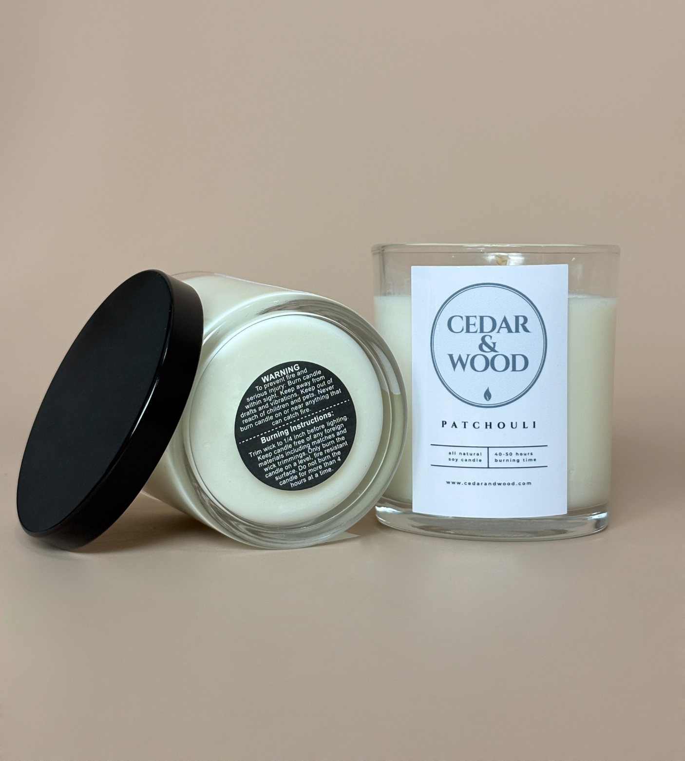 Patchouli Scented Candle