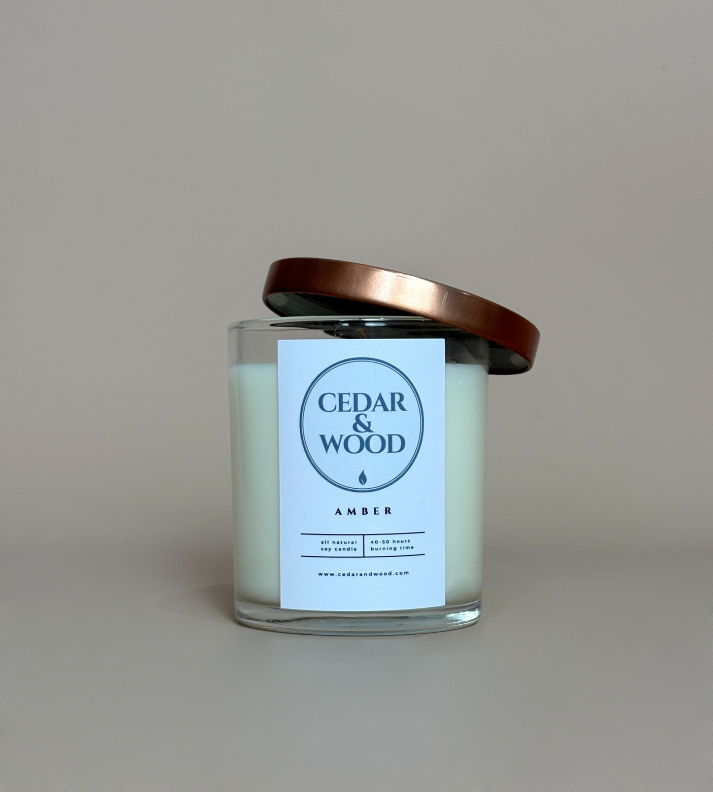 Amber Scented Candle