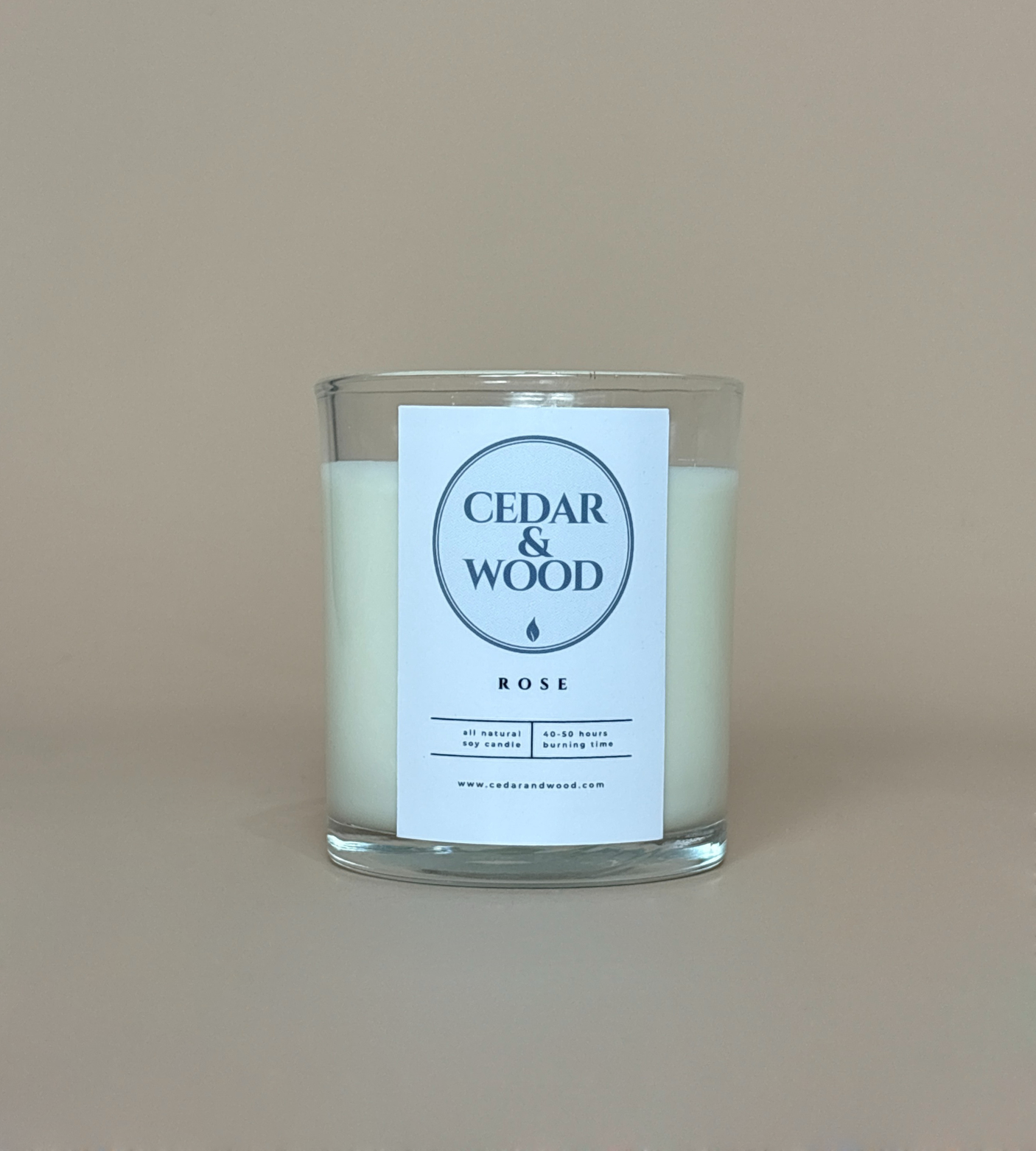 Rose Scented Candle