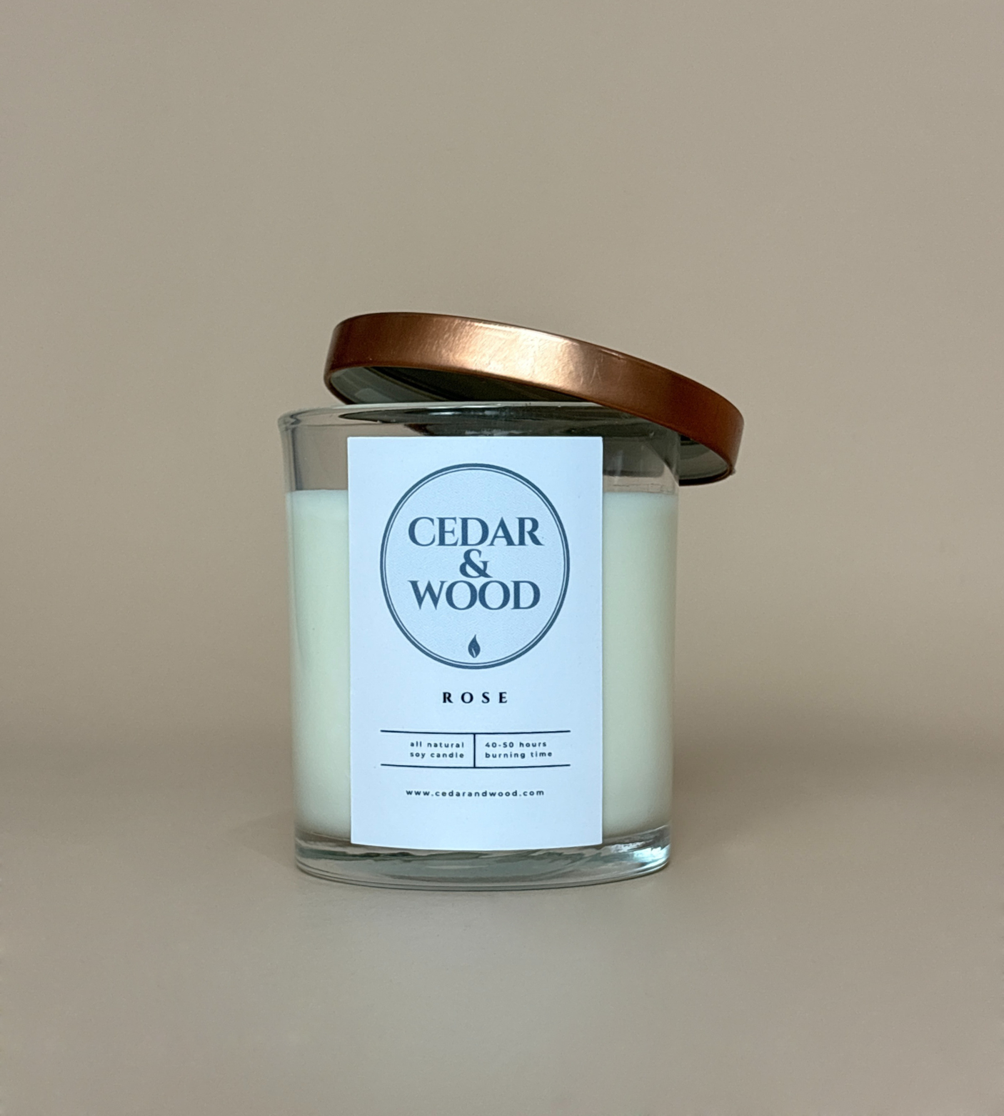 Rose Scented Candle