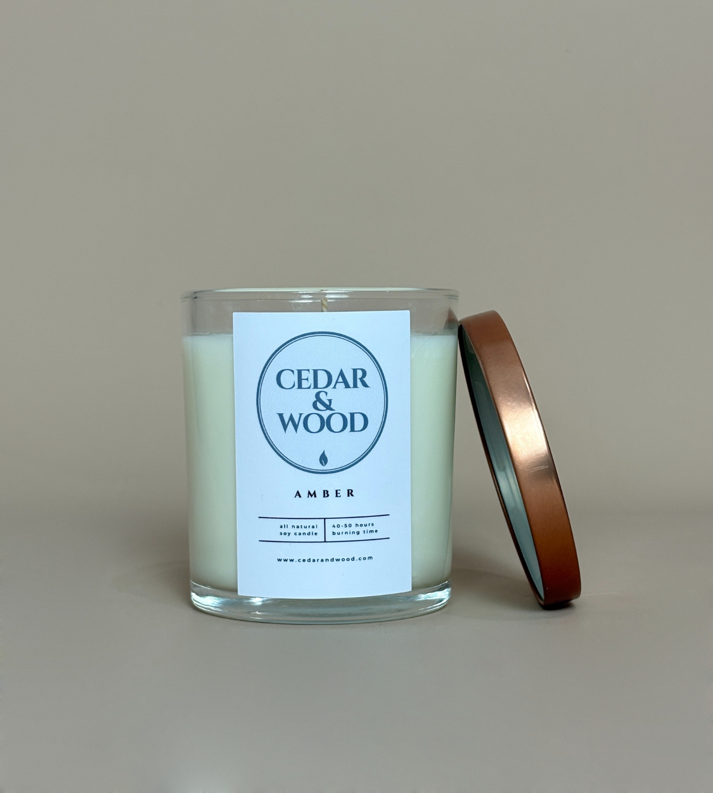 Amber Scented Candle
