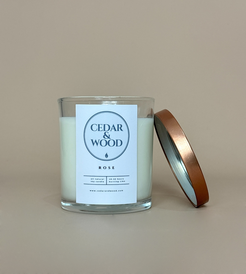 Rose Scented Candle