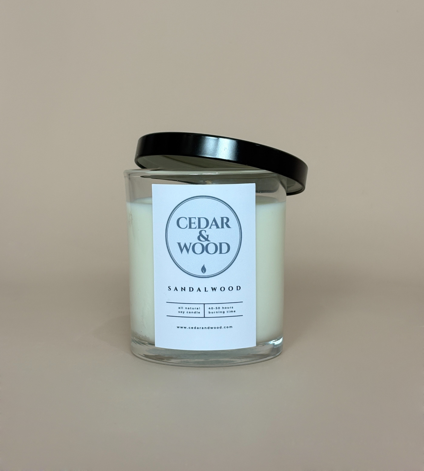 Sandalwood Scented Candle