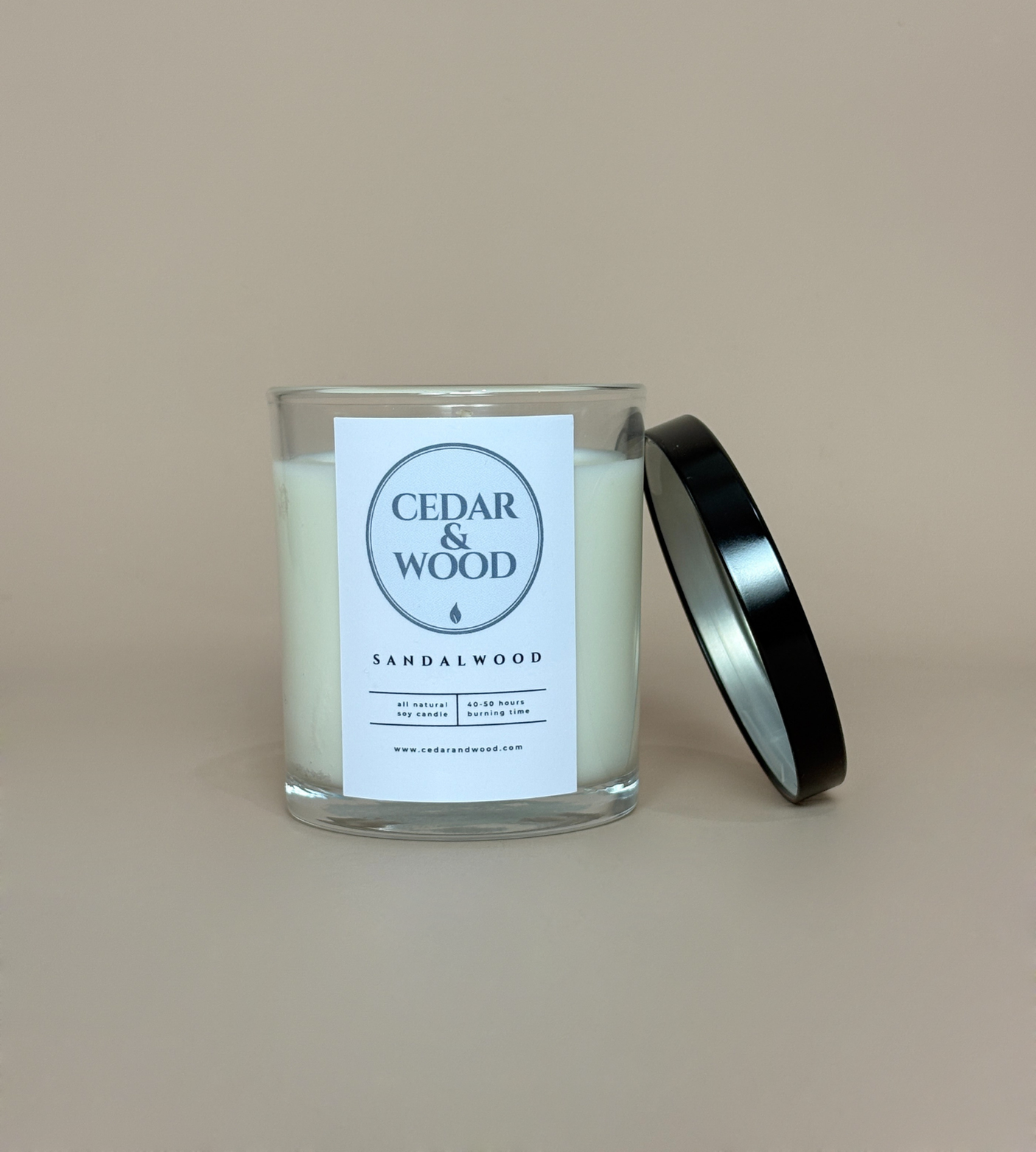 Sandalwood Scented Candle