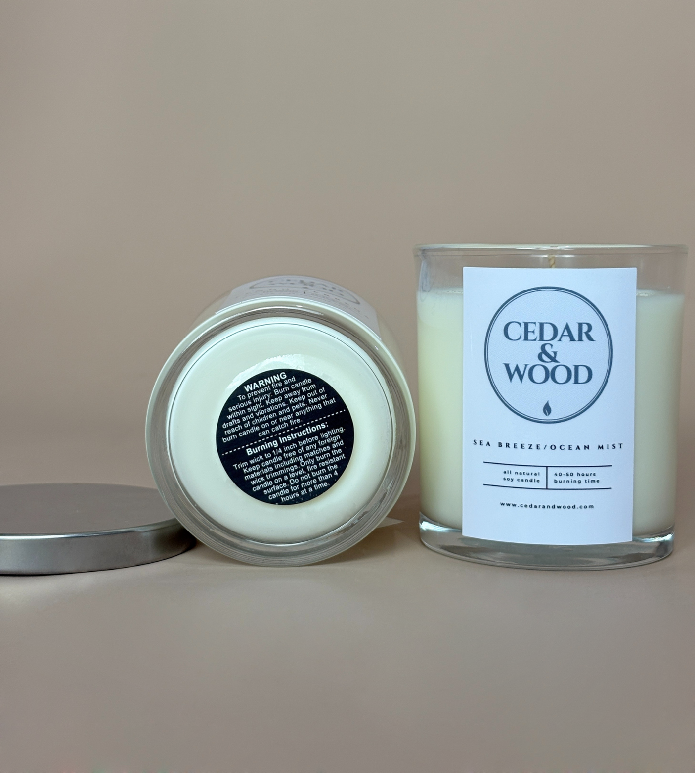 Sea Breeze/Ocean Mist Scented Candle