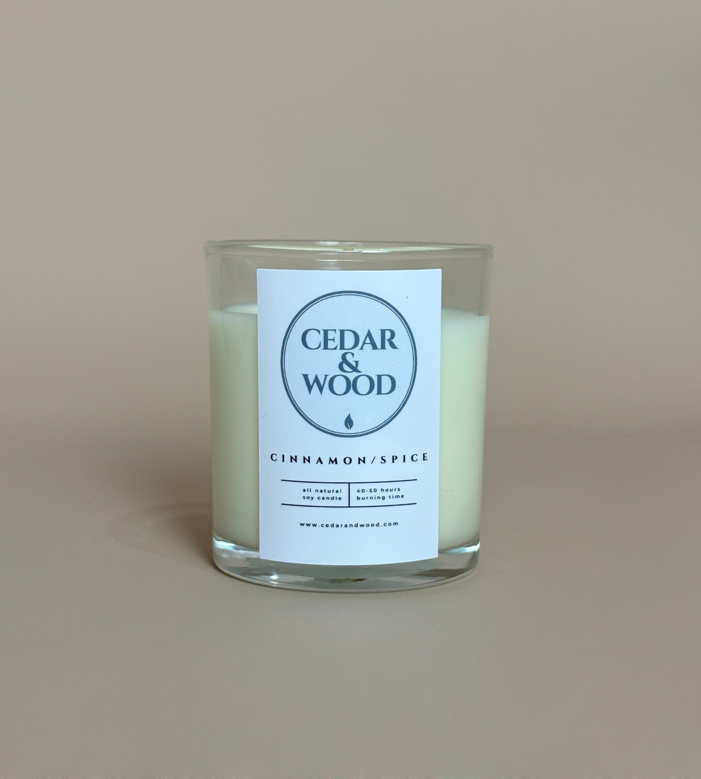 Cinnamon/Spice Scented Candle
