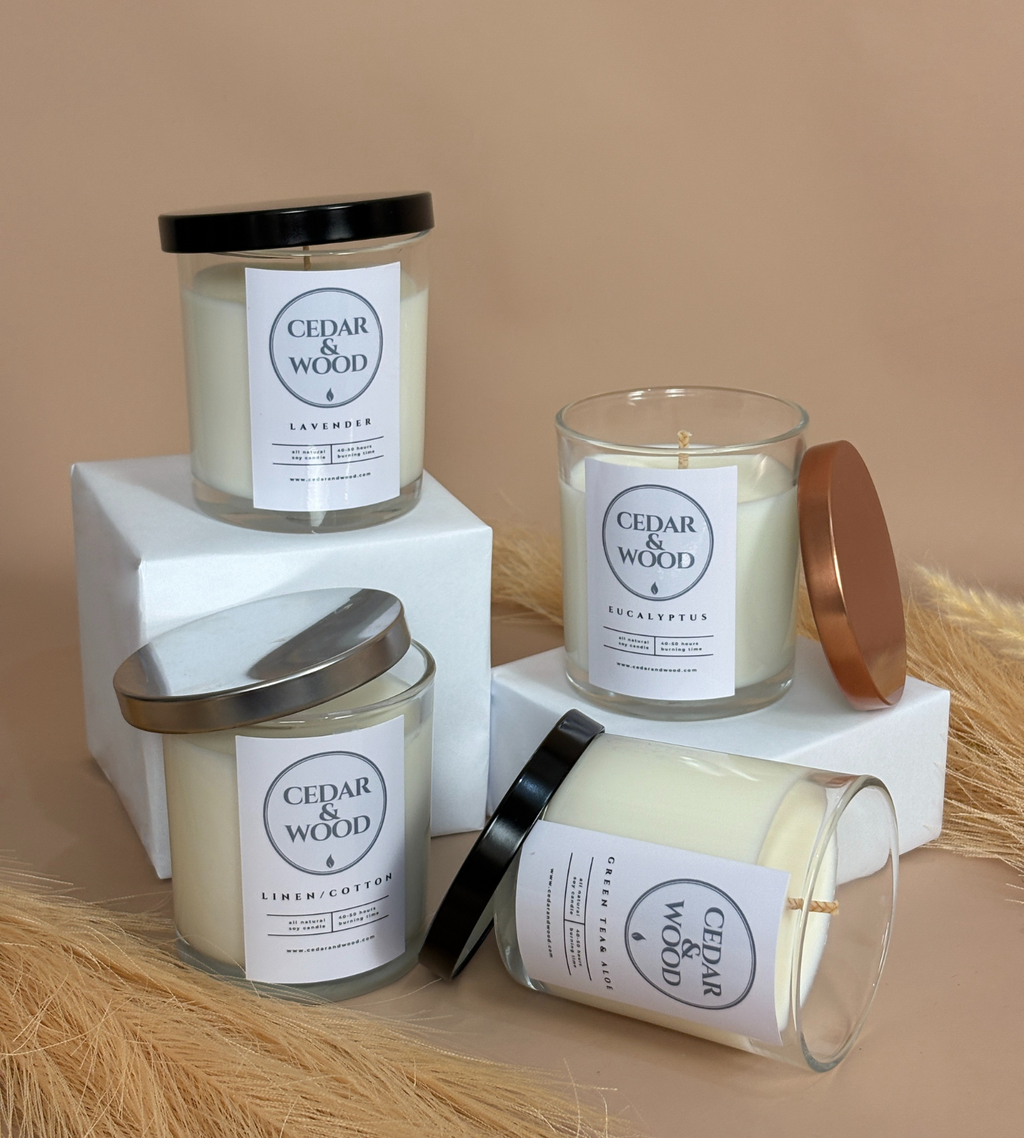 Fresh & Clean Candle Bundle | Set of 4