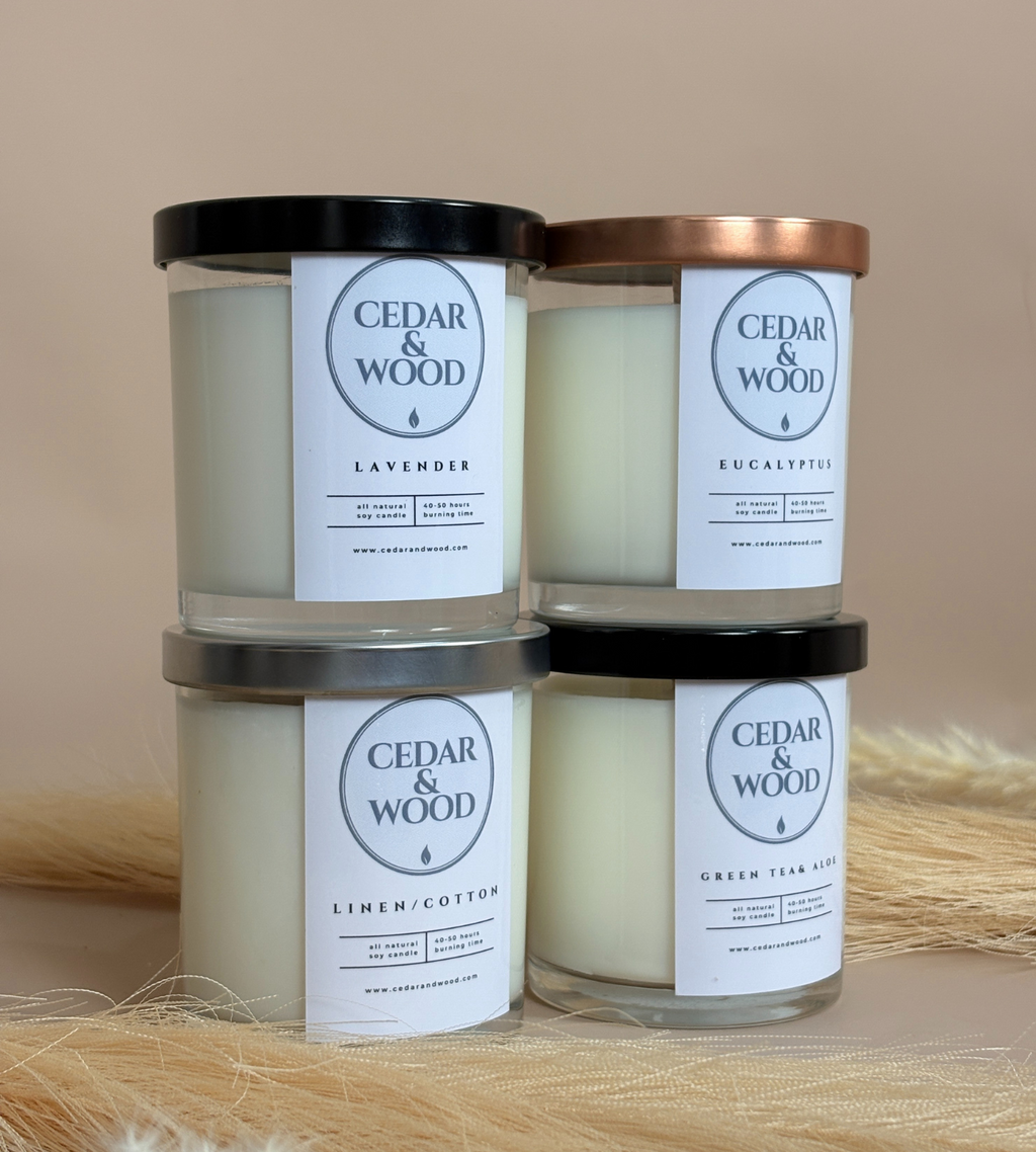 Fresh & Clean Candle Bundle | Set of 4