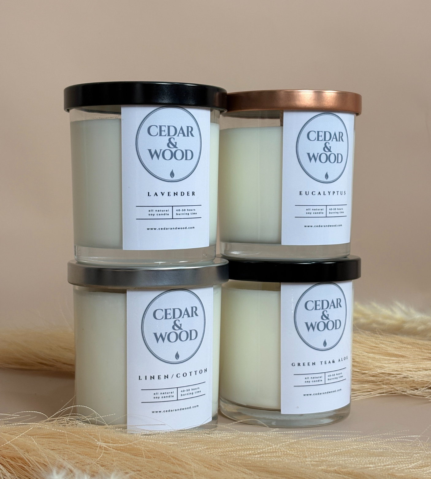 Fresh & Clean Candle Bundle | Set of 4