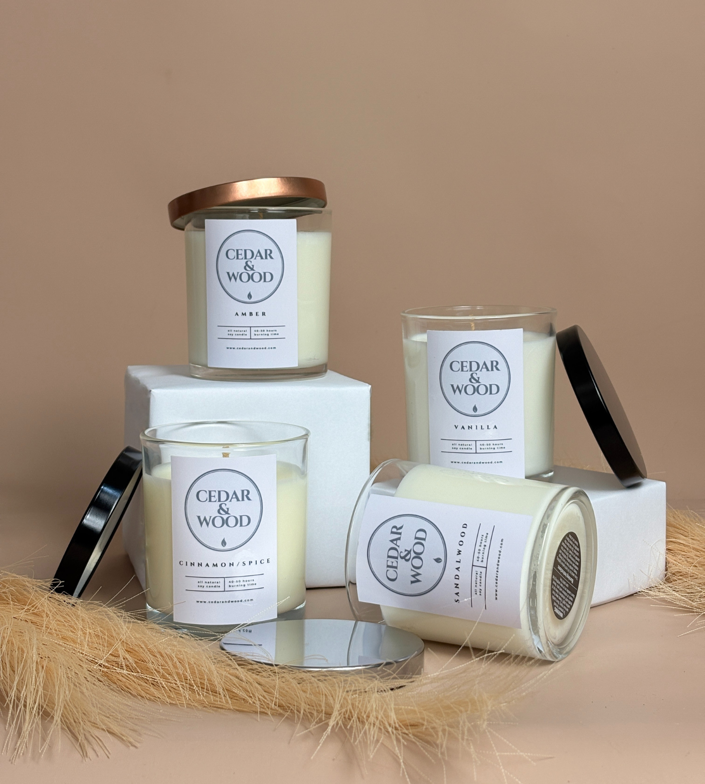 Warm & Cozy Candle Bundle | 4 Comforting Scents