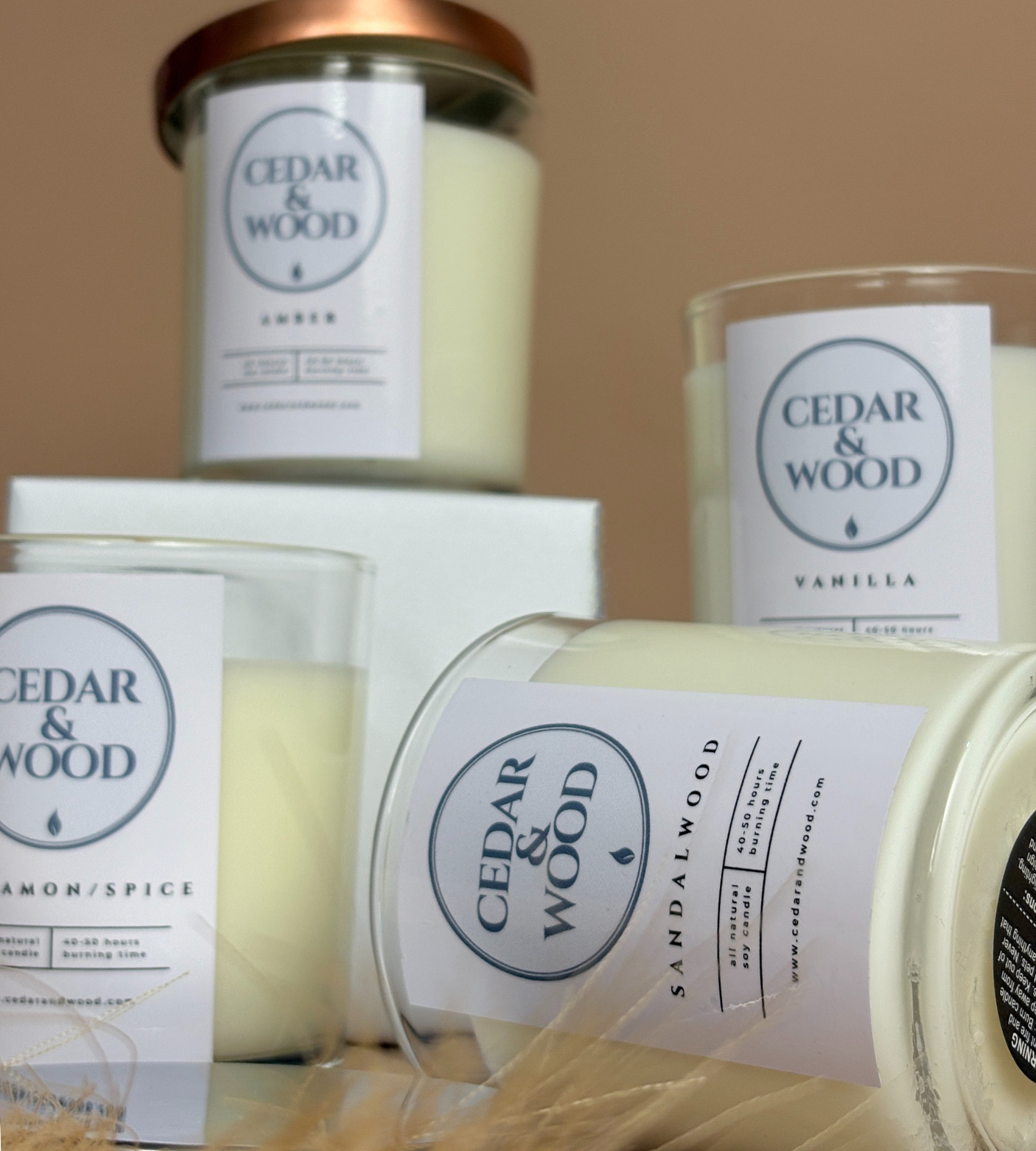 Warm & Cozy Candle Bundle | 4 Comforting Scents